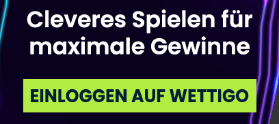 Hinweis auf cleveres Spielen mit Einloggen Button